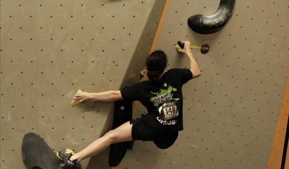 Léane Lerebours championnat de France de bloc jeunes 2026