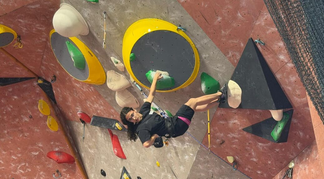 Léane Lerebours championnat France escalade 2026